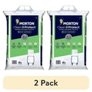 Morton Clean Protect Plus Rust Defense Water Softener Salt Pellets, 40 LB,2 Pack. Fixed Price $16.29.