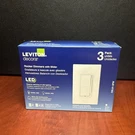 Leviton Decora DSL01-3PW Pack Led Rocker Dimmers With Slider White (3371) New. Fixed Price $34.99.