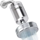 Geekpure 5-STAGE Shower Filter Reduces Chlorine Odor Rust Improves Skin. Fixed Price $23.99.