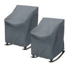 Pack Patio Rocking Chair Cover 27.5" L 32.5" 39" 420D Waterproof Ox.... Fixed Price $75.59.