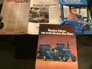 Ford Better Idea Tractors Brochure 1600 2600 3600 4600 5600 6600 8700 9700 + Cab. Fixed Price $45.99.