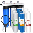 Big Blue Whole House Water Filter System 20"X4.5" Sediment 150,000 Gal. Fixed Price $439.99.