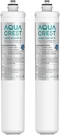 Aquacrest H-300 Under Sink Water Filter, Nsf/ansi 42 Certified, 24K Gallons. Fixed Price $120.91.
