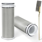 Enhon 2 Pieces Spin Down Sediment Filter With Brush, 50. Fixed Price $20.08.
