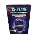 15-STAGE Enhanced Filtration Universal High Performance Water Filter Sealed. Fixed Price $14.99.