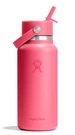 Water Bottle 32 Oz Insulated Stainless Steel Wide Mouth Popstar Pink Hydro Flask. Fixed Price $74.99.