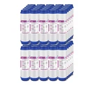 50 Pack 10"X2.5" Micron Granular Activated Carbon Gac Water Filter Cartridges. Fixed Price $35.99.