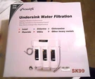 Frizzlife 3-STAGE Under Sink Water Filter System SK99-NEW,CERTIFIED,0.5 Micron. Fixed Price $99.00.