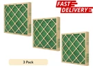 (12 Filters) Flanders Precisionaire Nested Glass 14" X 25" 1" Green. Fixed Price $17.00.