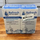 *lot Of 2* Refresh R-0003 Replacement Refrigerator Water Filter For DA29-00003G. Fixed Price $20.00.