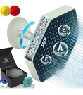 Aquahomegroup Luxury Shower Head With Filters - 20 Stage Hard Brushed Nickel. Fixed Price $54.88.