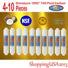 4-10 Omnipure T40 Post Coconut Carbon Inline Filter 10X2" Ro Water Under Sink. Fixed Price $79.98.