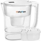 Hskyhan 3.8L Alkaline Water Pitcher Improves Ph, 2 Long-lasting Filters. Fixed Price $48.23.
