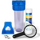 10" Clear Standard Whole House Water Filter System 25 Micron Sediment. Fixed Price $25.99.
