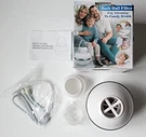 Justowe Bath Ball Filter White Color 8 Stages - For Softer Skin And Hair. Fixed Price $13.90.
