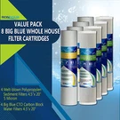 Big Blue Cto Carbon Block & Sediment Water Filters 4.5" X 20" Cartridges Set. Fixed Price $139.99.